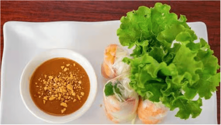 Tofu Fresh Salad Rolls / Goi Cuon (2 pcs)