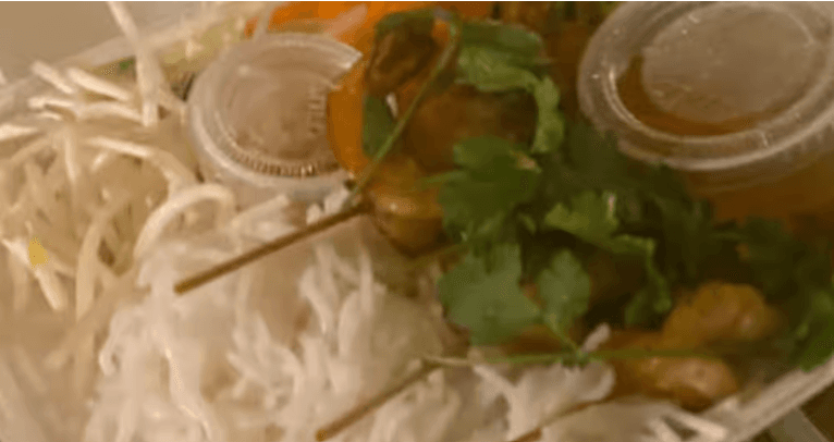 Grilled Shrimp Vermicelli / Bun Tôm Nuong