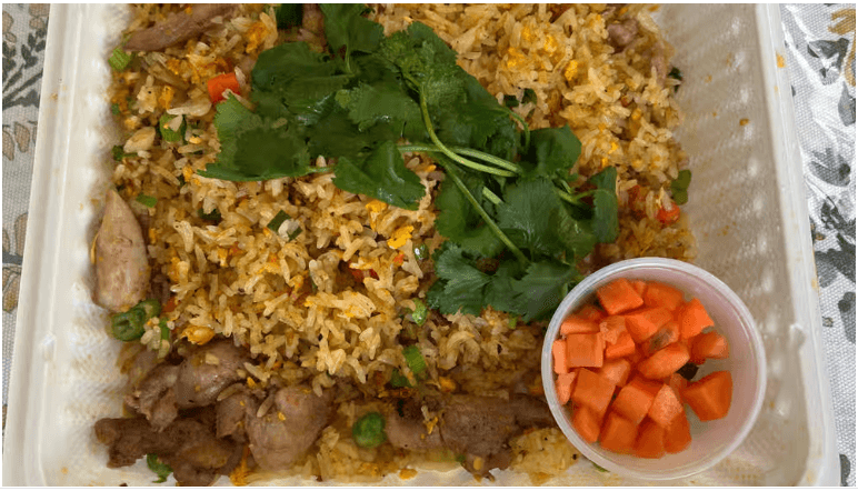 Chicken Fried Rice / Com Chien Ga
