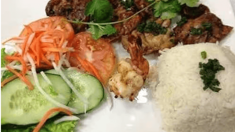 Combination Rice Plate / Com Dac Biet