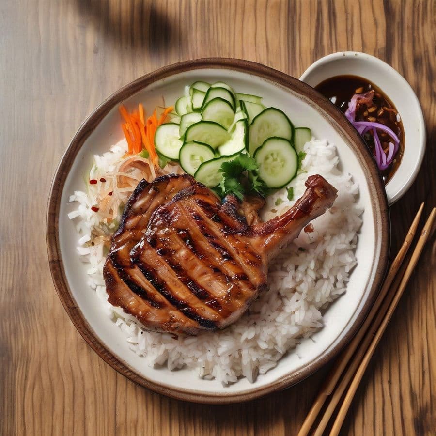 Grilled Pork / Com Thit Nuong