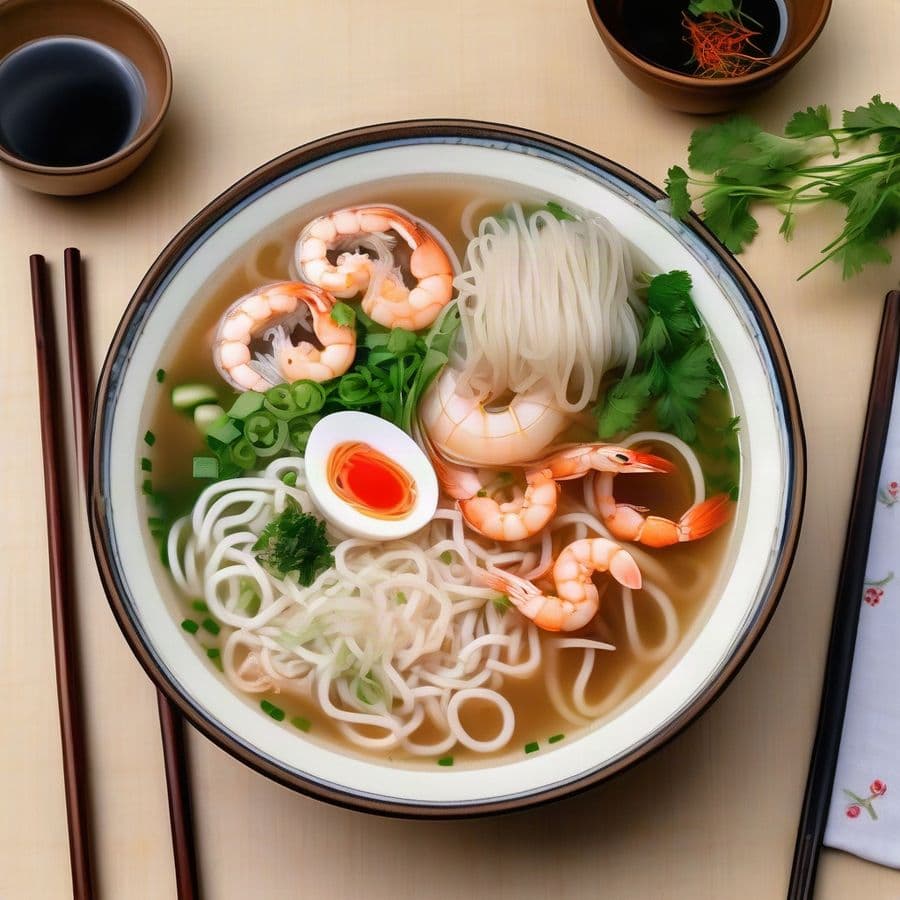 Seafood Noodle Soup / Do Bien