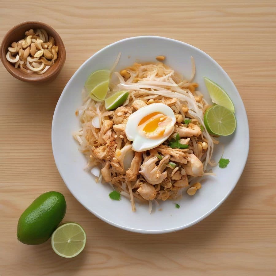 Pad Thai with Chicken