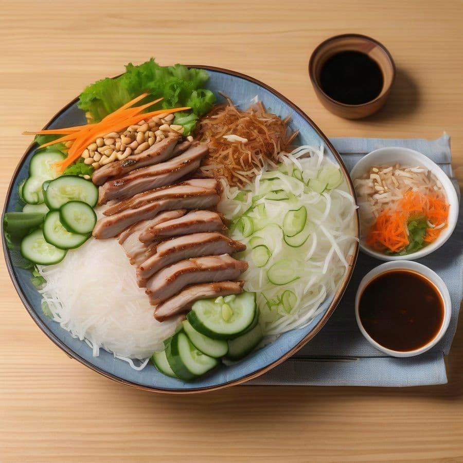 Grilled Pork Vermicelli / Bun Heo Nuong