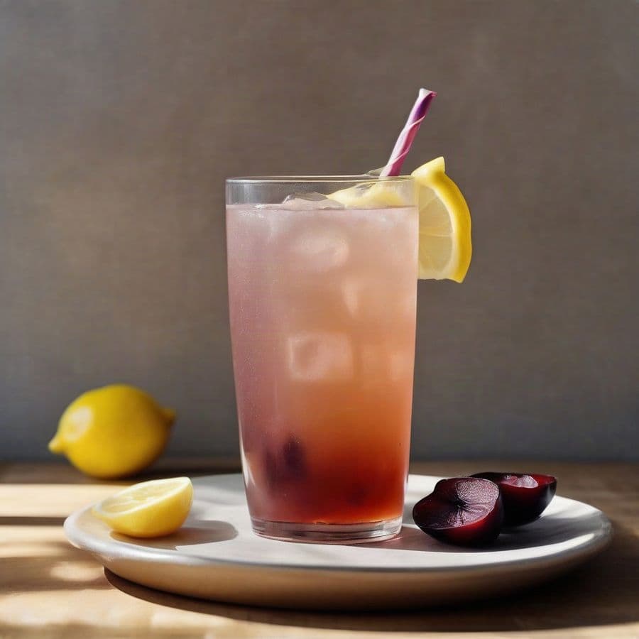 Salted Plum & Lemonade with Ice / Soda Chanh Xi Muoi