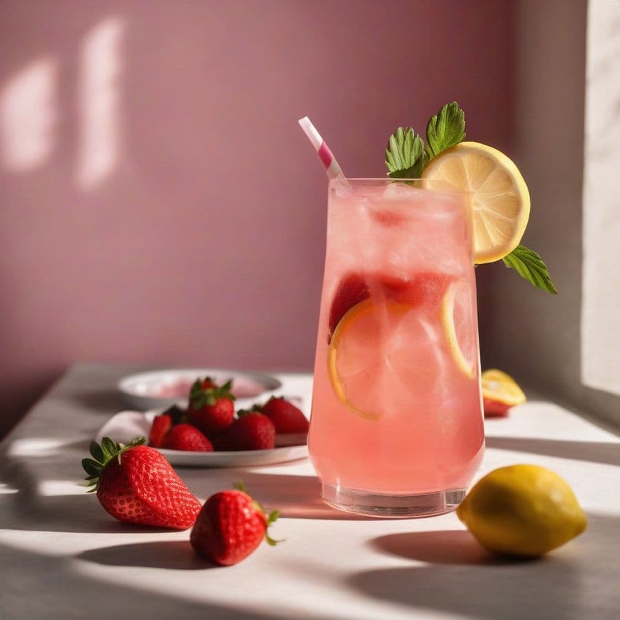 Strawberry Lemonade / Nước Chanh Dâu