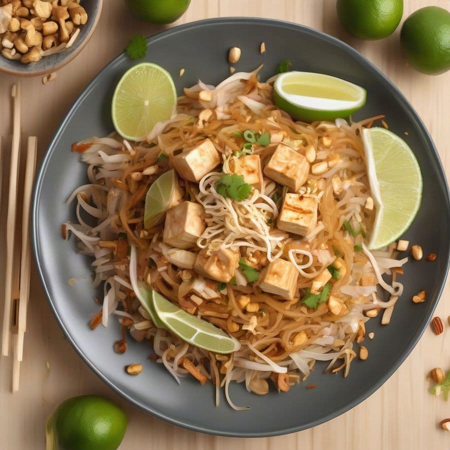 Pad Thai with Tofu